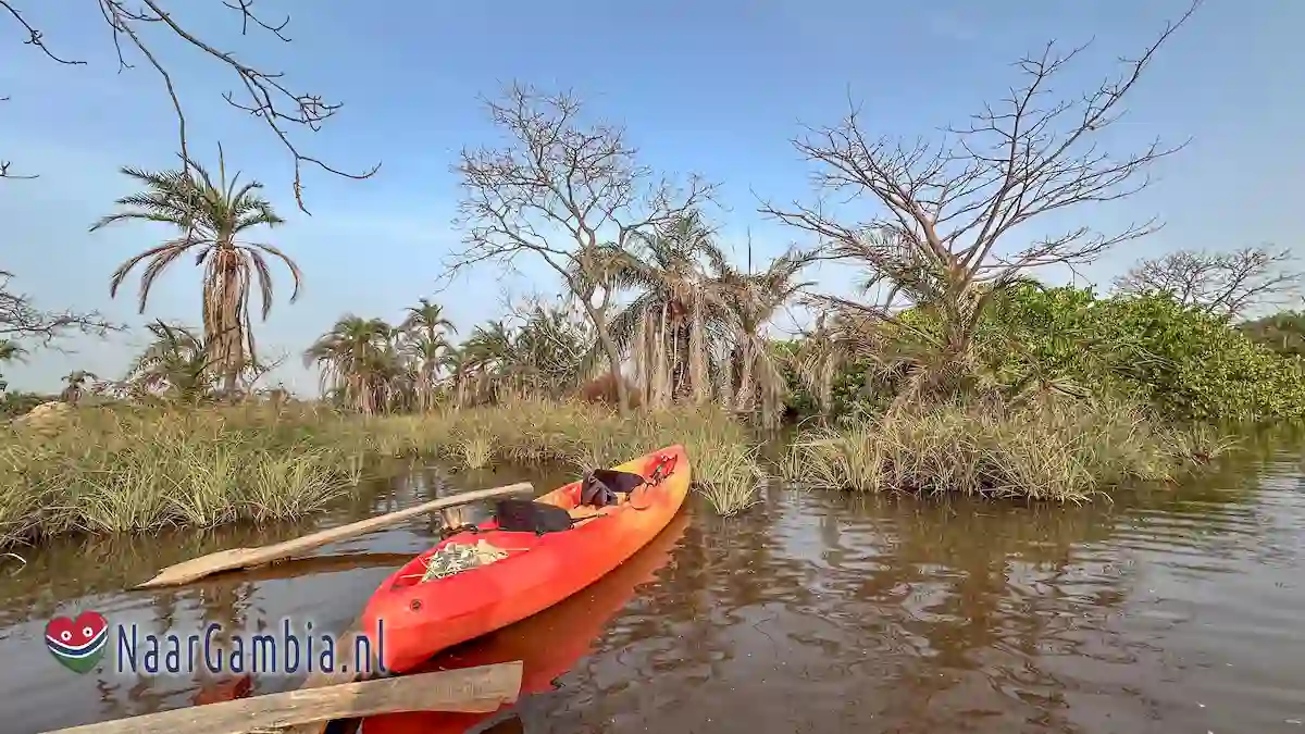 Mooie plekje aan de rivier Tanji.